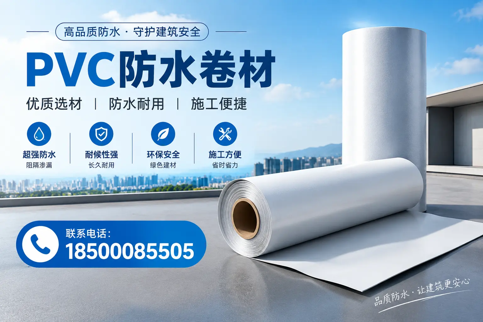 如何评估PVC防水卷材的性价比？红河消费者必读